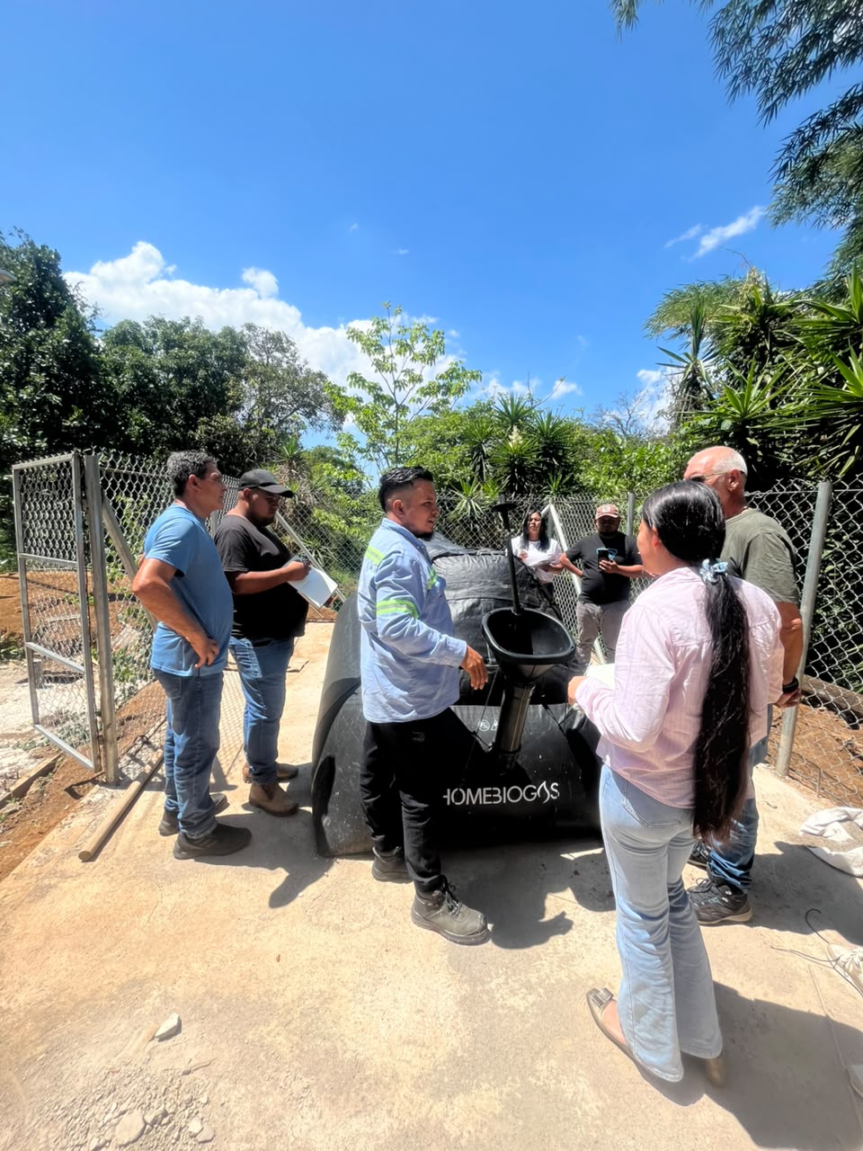 Vegetación e infraestructura agrícola de la Cooperativa ACPACAC